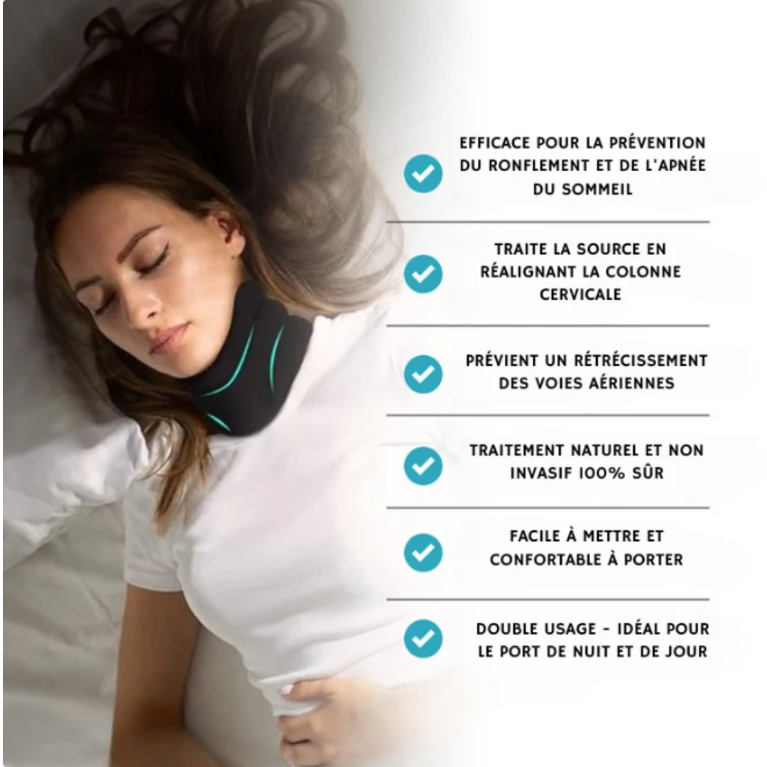 GoodSleep™ : soutien cervical anti-ronflement